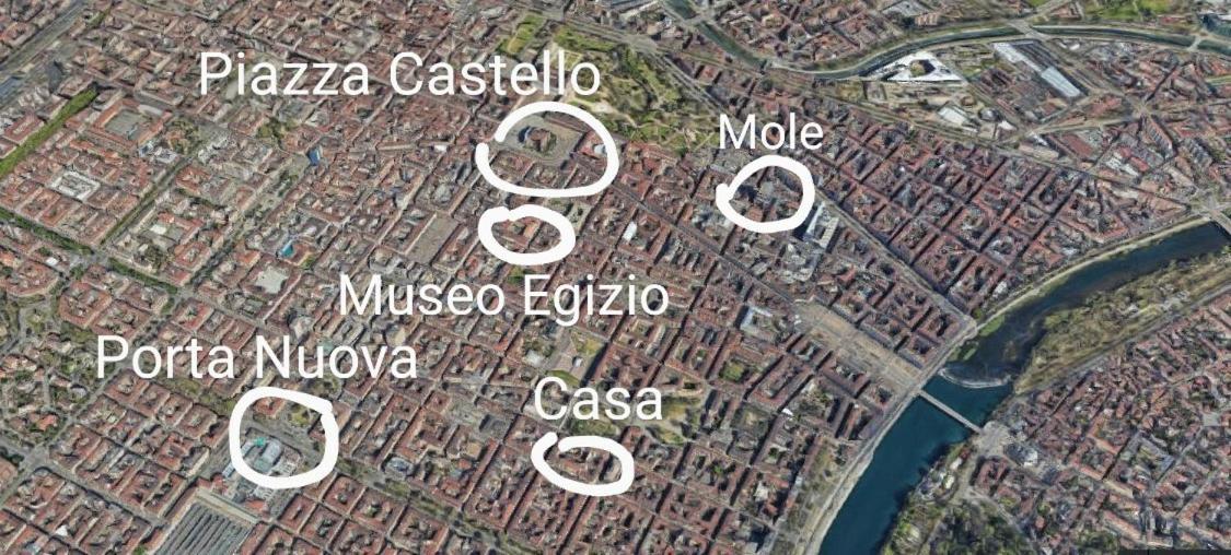 Apartamento La Mansarda Delle Mongolfiere Turín Exterior foto